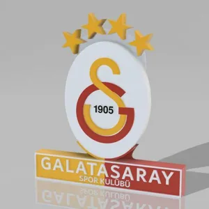 Galatasaray Istanbul - Logo / Sign with holder