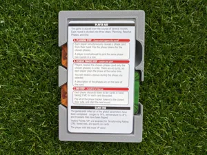 Sleeved Player Aid Tray for Terraforming Mars: Ares Expedition Insert / Organizer
