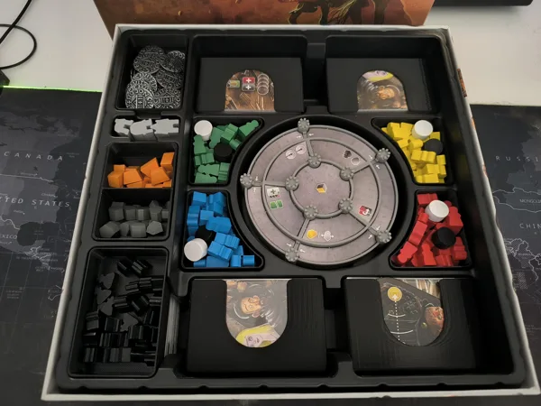 Viscounts Of The West Kingdom Collector's Box Removable Trays