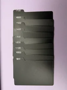 Vantage card dividers