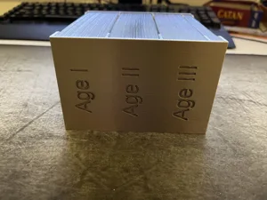 7 Wonders (Second Edition) Insert by js500 - Base game card box remix