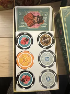 Insert for Jaipur 1st Edition With Poker Chips