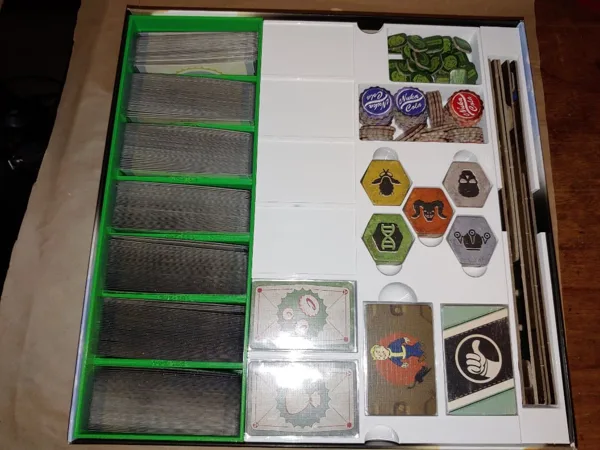 Fallout Board Game Insert Organizer