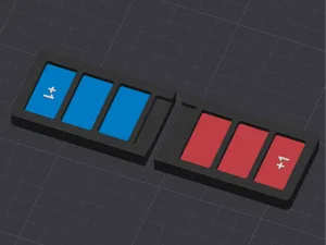 Star Wars Deckbuilding Game Magnetic Force Tracker