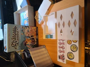 Insert for the game "Castle Combo" / "Chateau Combo"