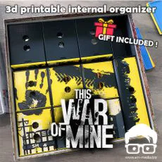 THIS WAR OF MINE THE BOARD GAME INSERTS