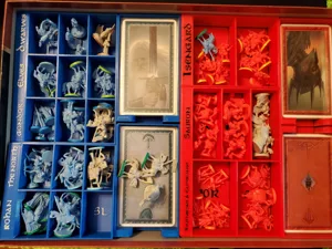 War of the Ring 2nd edition insert with Embossed Labels