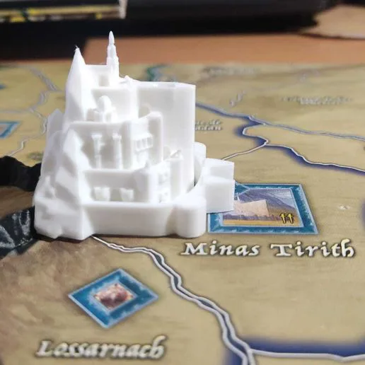 Minas Tirith for war of the ring