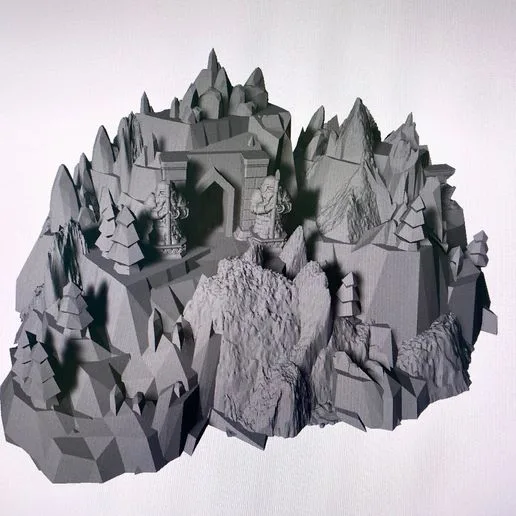 Iron Hills miniature for board games like War of the Ring