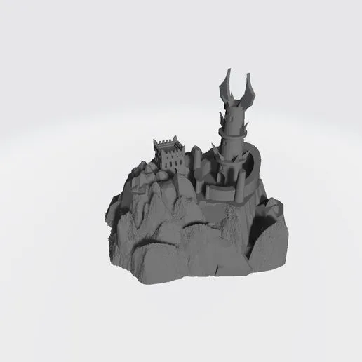 Nurn settlement miniature compatible with War of the Ring