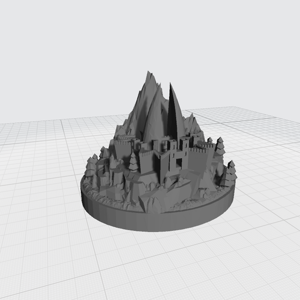 Angmer Orc stronghold, compatible with War of the Ring board game