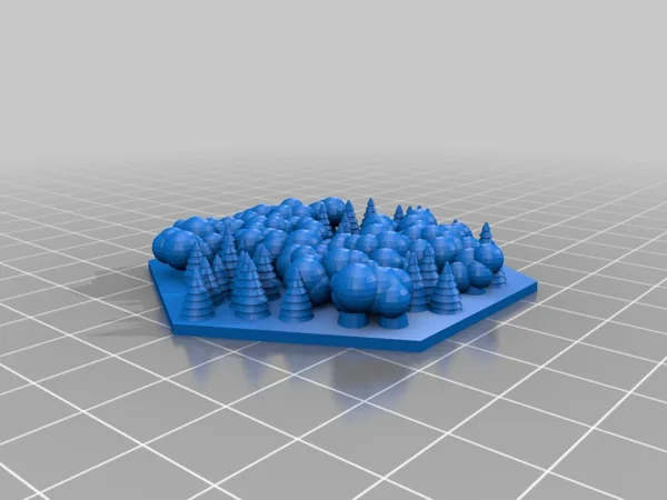 Forest Tile for Memoir '44 Board Game