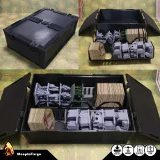Stackable Scenery Storage for Memoir 44 and Battle of Hoth Scenery
