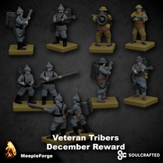 WW1 Flamethrower Infantry (Ideal for Memoir 44 Board Game)