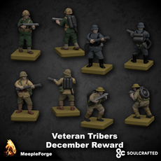 WW2 Flamethrower Infantry (Ideal for Memoir 44 Board Game)