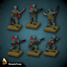WW2 Infantry Chinese NRA Reinforcements (Ideal for Memoir 44 Board Game)
