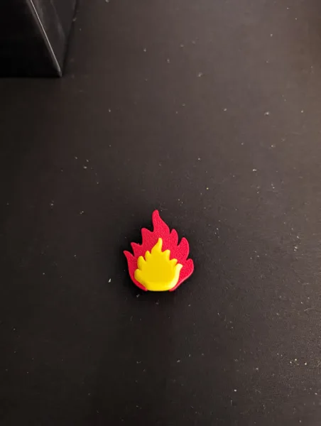 Thunder Road Vendetta - Flame icon over the card