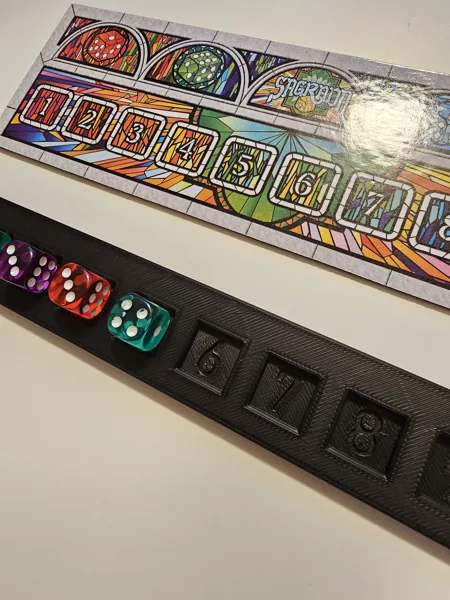 Round tracker (for Sagrada the board game)