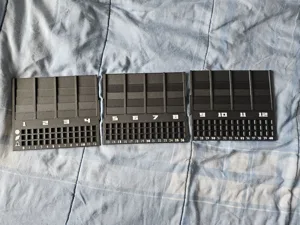 Space Base Player Boards - Dovetail - Prusa Mini size!