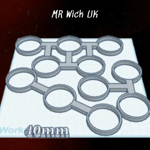 40mm 1 Inch Space,  Base Movement