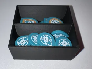 Token boxes for Return to Dark Tower organizer