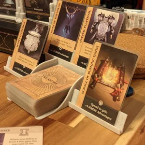 Return to Dark Tower - 4-card & 3-card Treasure Card Holder and Display
