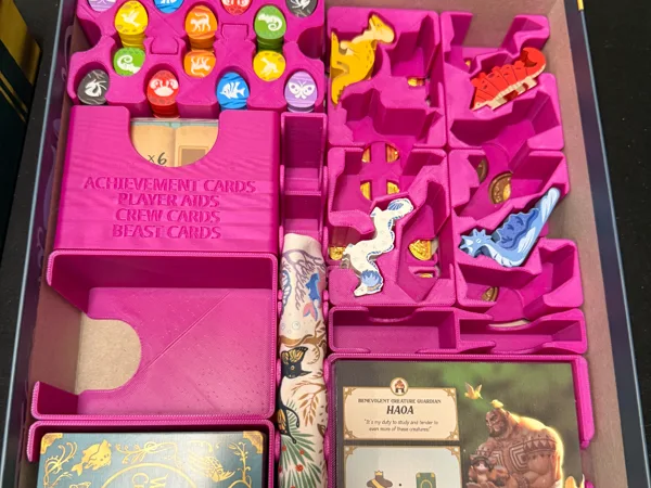 Wondrous Creatures Board Game Insert
