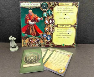 Custom Monk Miniature for Descent: Journeys in the Dark (Second Edition)