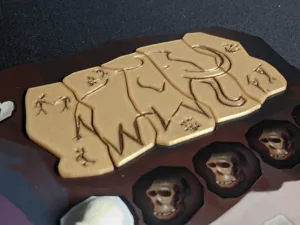 Paleo Victory Tokens Boardgame Siegpunkte Brettspiel