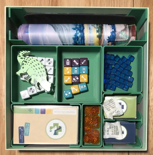 PaleoVet board game insert organizer Paleo Vet