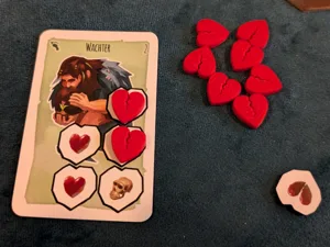 Broken Heart Tokens (Paleo / Boardgames)
