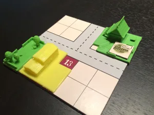 Food Chain Magnate Game Pieces