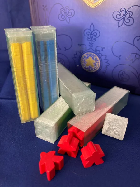 Meeple Box for Carcassonne