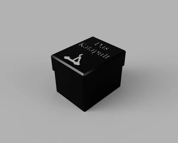 Erweiterung 7 - Das Katapult - Box für Carcassonne