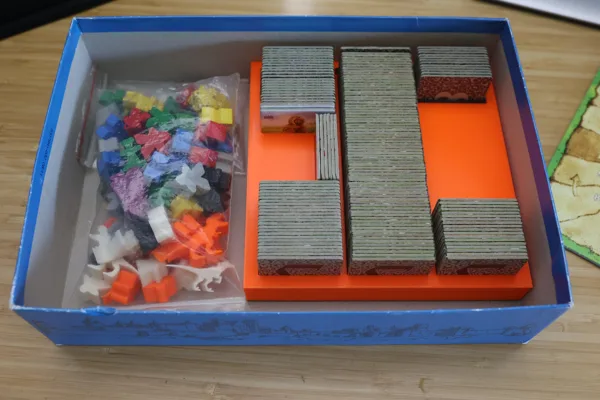 Carcassonne Tile Organizer
