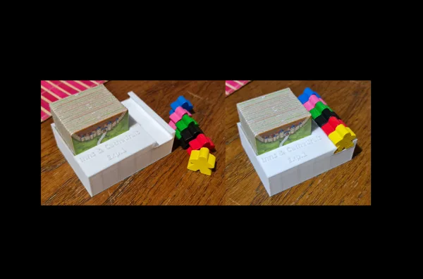 Carcassonne organizer Base Game, Exp.1 & Exp.2