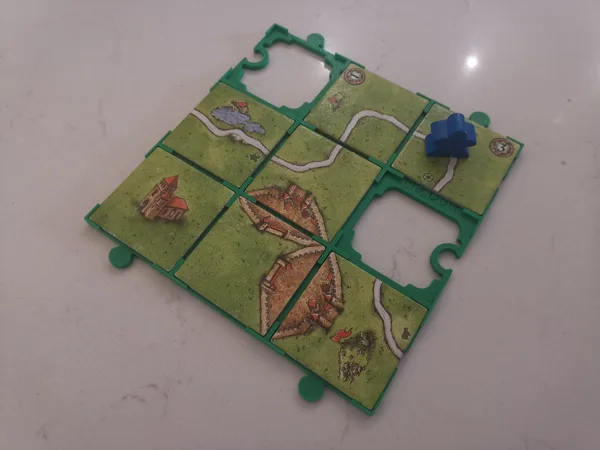 Carcassonne Base Plate 3x3 Tile Grids