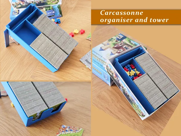 Carcassonne Organiser and Tower