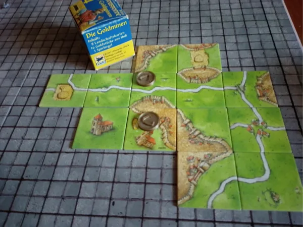 Carcassonne Gold Coin token - Gold Bar replacement