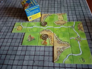 Carcassonne Gold Coin token - Gold Bar replacement