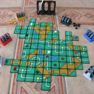 Avignon: Compact Tile based City Building Game (like Carcassonne)
