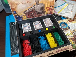 Ticket to Ride insert - USA Europe Nordic