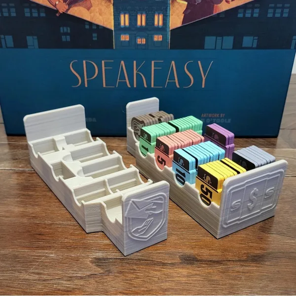 Speakeasy: Money and Leverage Token Tray