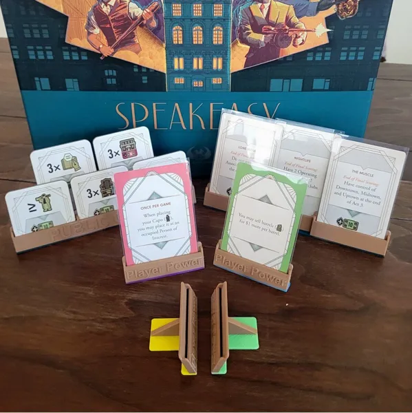 Speakeasy: Player Power and Goals Displays