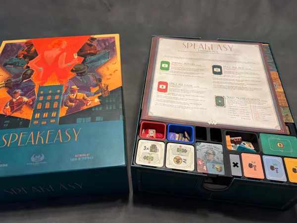 Speakeasy Board Game Insert / Organizer