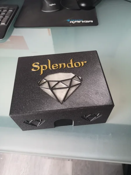 Splendor organizer with cover in Multi-Color