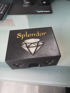 Splendor organizer with cover in Multi-Color
