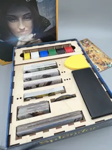 Splendor + Cities Expansion Game Box Insert