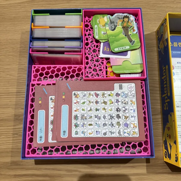 Insert for Pokemon Splendor game