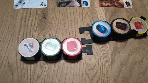 Splendor token/ring holder